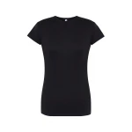 Camiseta mujer JHK Premium gris mezcla personalizable con logo de empresa