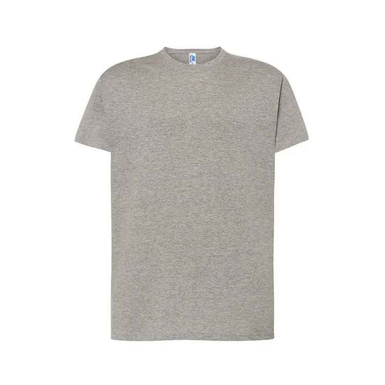 T-shirt manches courtes regular fit JHK en coton prêt pour personnalisation avec logo entreprise