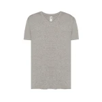 T-shirt JHK Urban col en V coton à personnaliser avec logotype