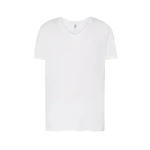 T-shirt JHK Urban col en V coton à personnaliser avec logotype