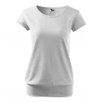 Camiseta mujer MALFINI City en algodón Single Jersey corte holgado, lista para personalizar con logotipo de empresa