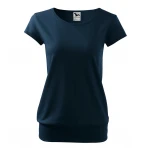 Camiseta mujer MALFINI City en algodón Single Jersey corte holgado, lista para personalizar con logotipo de empresa
