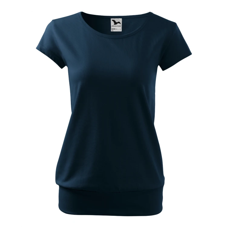 Camiseta mujer MALFINI City en algodón Single Jersey corte holgado, lista para personalizar con logotipo de empresa