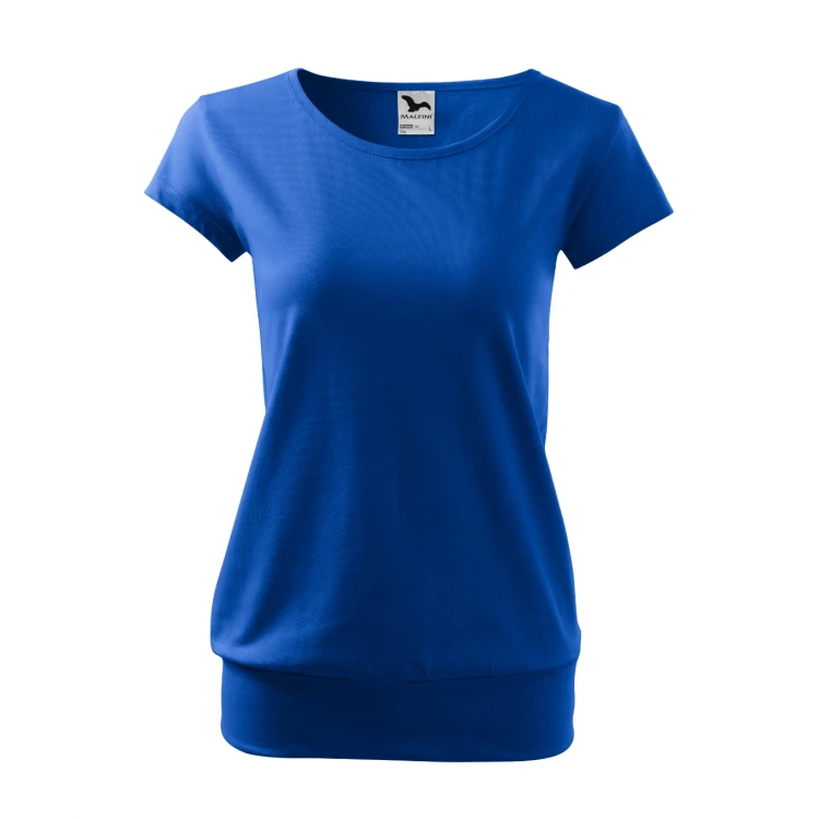 Camiseta mujer MALFINI City en algodón Single Jersey corte holgado, lista para personalizar con logotipo de empresa