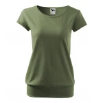 Camiseta mujer MALFINI City en algodón Single Jersey corte holgado, lista para personalizar con logotipo de empresa