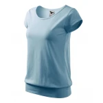 Camiseta mujer MALFINI City en algodón Single Jersey corte holgado, lista para personalizar con logotipo de empresa