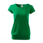 Camiseta mujer MALFINI City en algodón Single Jersey corte holgado, lista para personalizar con logotipo de empresa