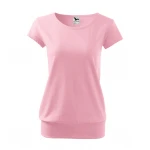 Camiseta mujer MALFINI City en algodón Single Jersey corte holgado, lista para personalizar con logotipo de empresa