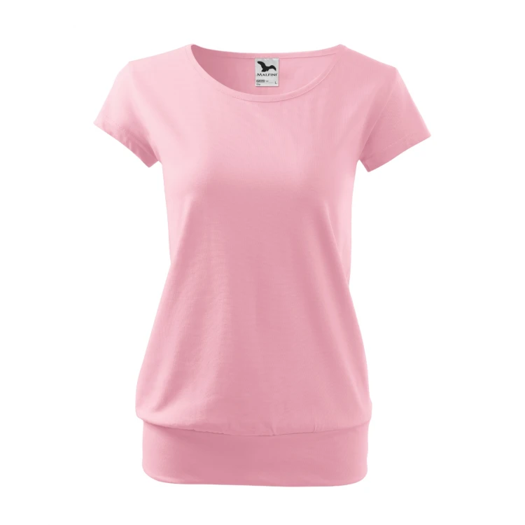 Camiseta mujer MALFINI City en algodón Single Jersey corte holgado, lista para personalizar con logotipo de empresa