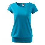 Camiseta mujer MALFINI City en algodón Single Jersey corte holgado, lista para personalizar con logotipo de empresa