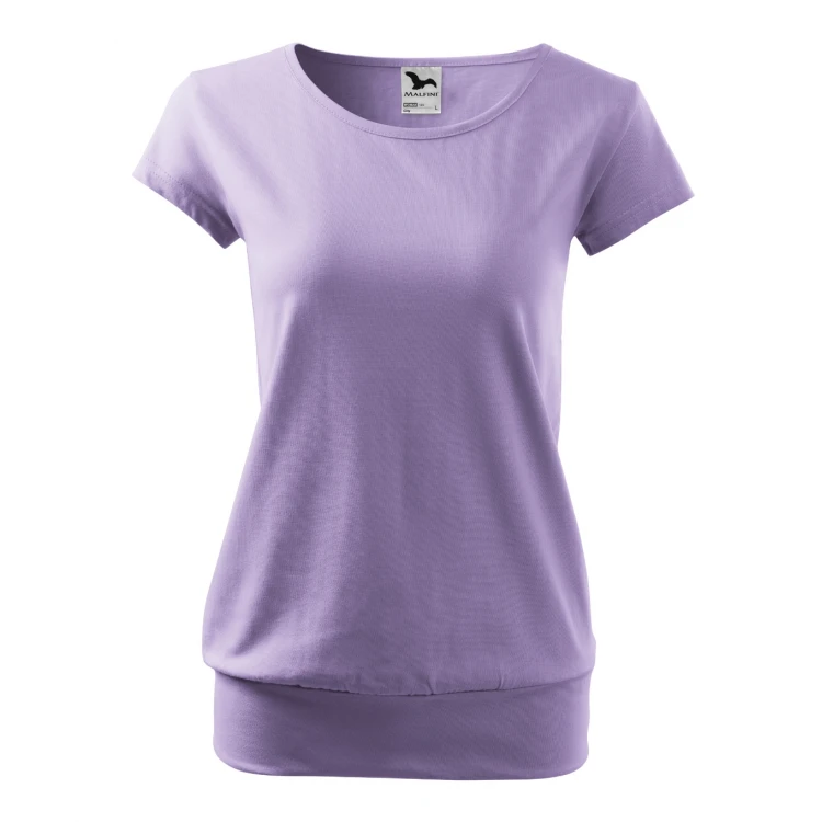 Camiseta mujer MALFINI City en algodón Single Jersey corte holgado, lista para personalizar con logotipo de empresa