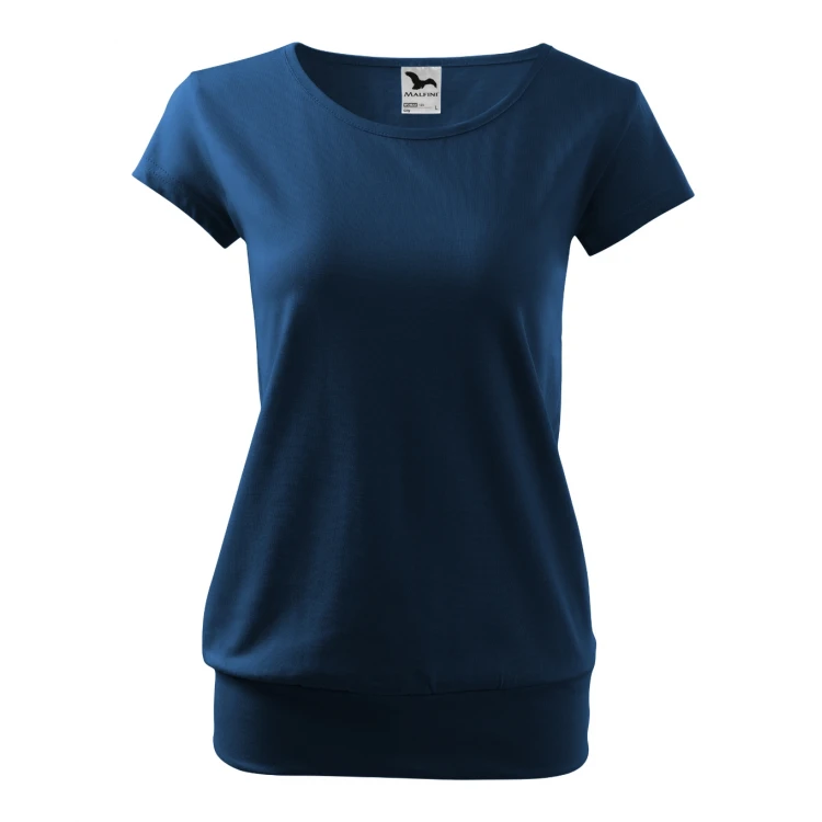 Camiseta mujer MALFINI City en algodón Single Jersey corte holgado, lista para personalizar con logotipo de empresa