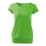 Camiseta mujer MALFINI City en algodón Single Jersey corte holgado, lista para personalizar con logotipo de empresa