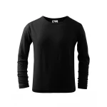 Camiseta infantil manga larga MALFINI Long Sleeve en algodón single jersey para personalizar con logo