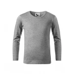 Camiseta infantil manga larga MALFINI Long Sleeve en algodón single jersey para personalizar con logo