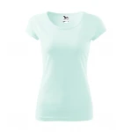 Camiseta mujer ajustada MALFINI Pure de manga corta, jersey de algodón personalizada con logotipo