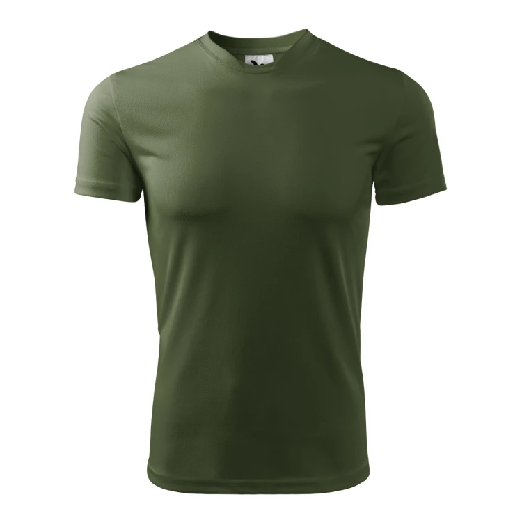 Camiseta deportiva para hombre en piqué interlock