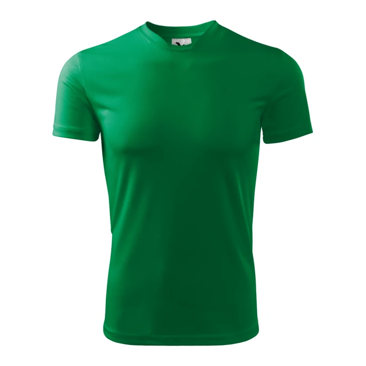 Camiseta deportiva para hombre en piqué interlock