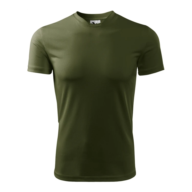 Camiseta deportiva para hombre en piqué interlock