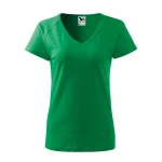 Camiseta mujer MALFINI Dream con cuello en V y mangas raglán, disponible para personalizar con su logo