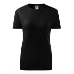 Camiseta mujer MALFINI Classic en algodón 100%, corte ajustado y cuello redondo fino, disponible para personalizar