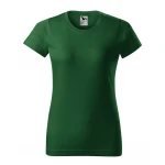 Camiseta mujer MALFINI mod. Basic en algodón single jersey, frente y dorso, personalizable con logo empresarial