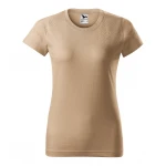Camiseta mujer MALFINI mod. Basic en algodón single jersey, frente y dorso, personalizable con logo empresarial