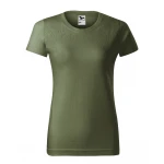 Camiseta mujer MALFINI mod. Basic en algodón single jersey, frente y dorso, personalizable con logo empresarial