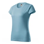 Camiseta mujer MALFINI mod. Basic en algodón single jersey, frente y dorso, personalizable con logo empresarial