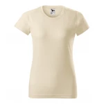 Camiseta mujer MALFINI mod. Basic en algodón single jersey, frente y dorso, personalizable con logo empresarial