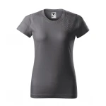 Camiseta mujer MALFINI mod. Basic en algodón single jersey, frente y dorso, personalizable con logo empresarial