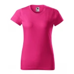 Camiseta mujer MALFINI mod. Basic en algodón single jersey, frente y dorso, personalizable con logo empresarial