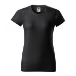 Camiseta mujer MALFINI mod. Basic en algodón single jersey, frente y dorso, personalizable con logo empresarial
