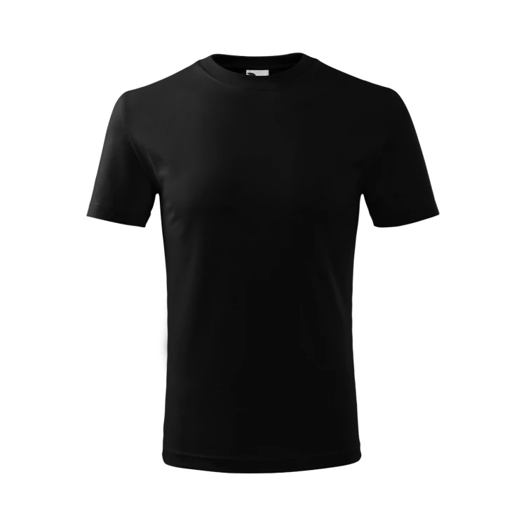 Camiseta infantil MALFINI Classic New de algodón, vista frontal, personalizable con logo