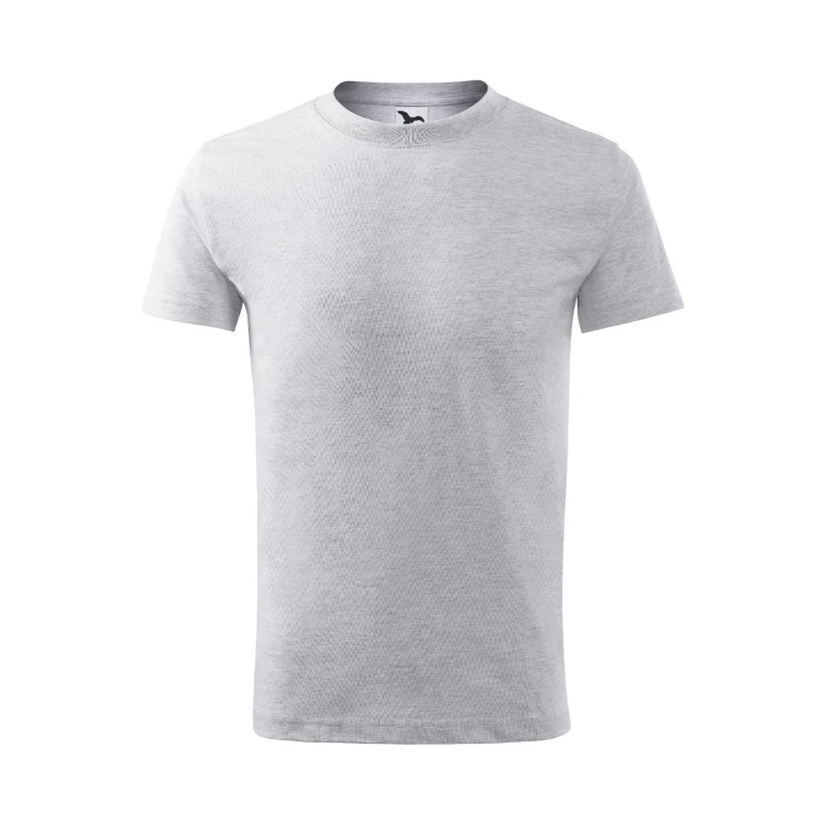Camiseta infantil MALFINI Classic New de algodón, vista frontal, personalizable con logo