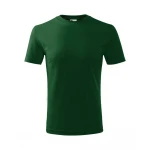 Camiseta infantil MALFINI Classic New de algodón, vista frontal, personalizable con logo