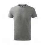 Camiseta infantil MALFINI Classic New de algodón, vista frontal, personalizable con logo