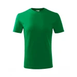 Camiseta infantil MALFINI Classic New de algodón, vista frontal, personalizable con logo