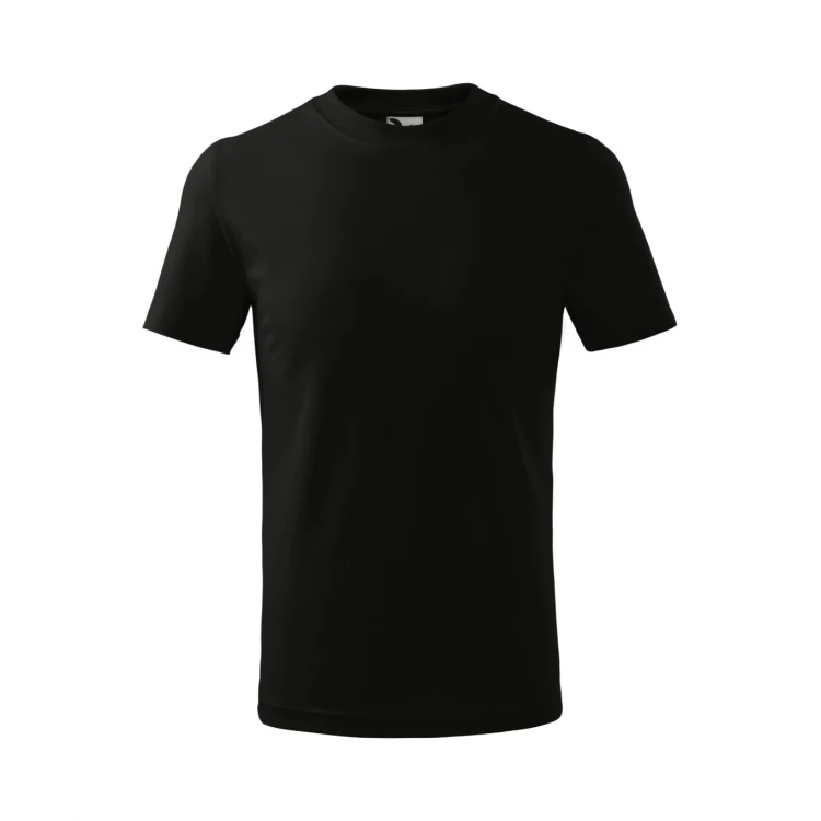 Camiseta infantil MALFINI Basic en algodón con acabado de silicona, disponible para personalizar con logo