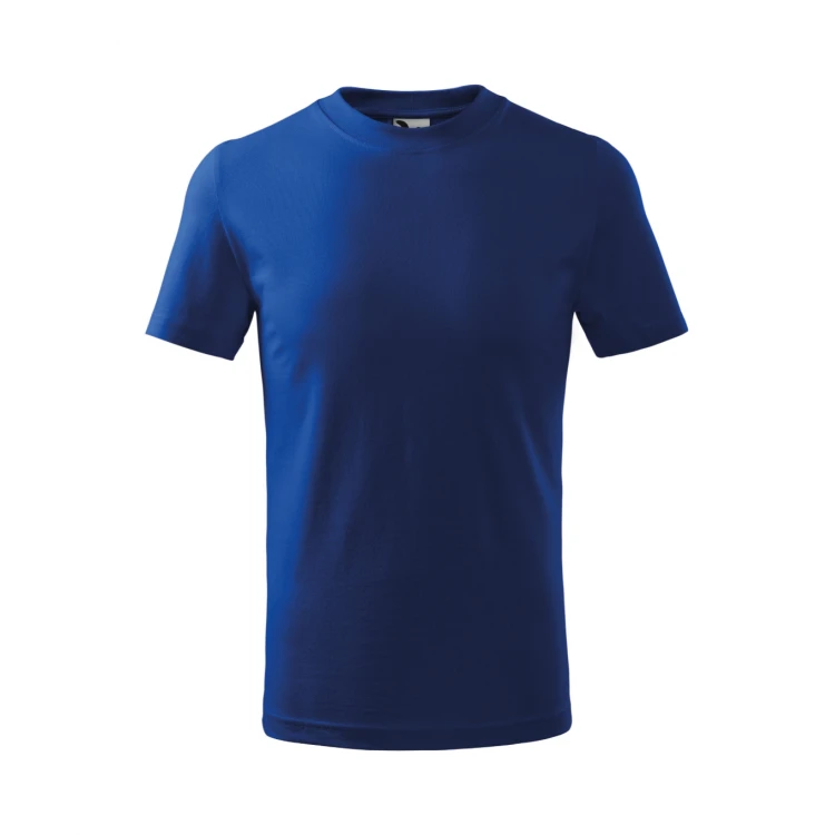 Camiseta infantil MALFINI Basic en algodón con acabado de silicona, disponible para personalizar con logo