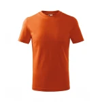 Camiseta infantil MALFINI Basic en algodón con acabado de silicona, disponible para personalizar con logo