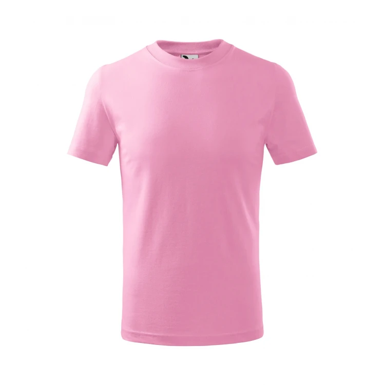 Camiseta infantil MALFINI Basic en algodón con acabado de silicona, disponible para personalizar con logo