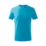 Camiseta infantil MALFINI Basic en algodón con acabado de silicona, disponible para personalizar con logo