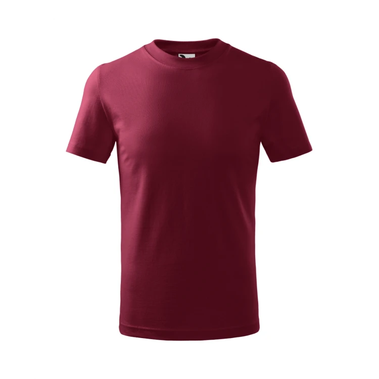Camiseta infantil MALFINI Basic en algodón con acabado de silicona, disponible para personalizar con logo