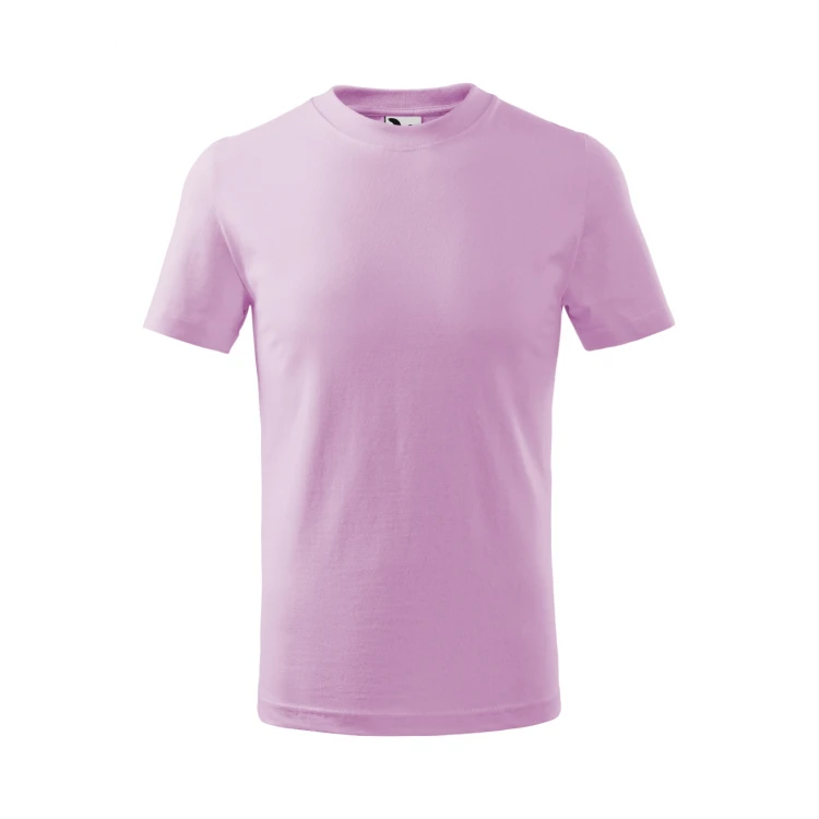 Camiseta infantil MALFINI Basic en algodón con acabado de silicona, disponible para personalizar con logo