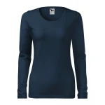 Camiseta mujer manga larga MALFINI mod. Slim en algodón elastano con corte slim fit para personalizar con logo