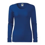 Camiseta mujer manga larga MALFINI mod. Slim en algodón elastano con corte slim fit para personalizar con logo