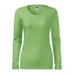 Camiseta mujer manga larga MALFINI mod. Slim en algodón elastano con corte slim fit para personalizar con logo