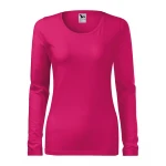 Camiseta mujer manga larga MALFINI mod. Slim en algodón elastano con corte slim fit para personalizar con logo