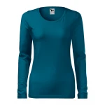 Camiseta mujer manga larga MALFINI mod. Slim en algodón elastano con corte slim fit para personalizar con logo